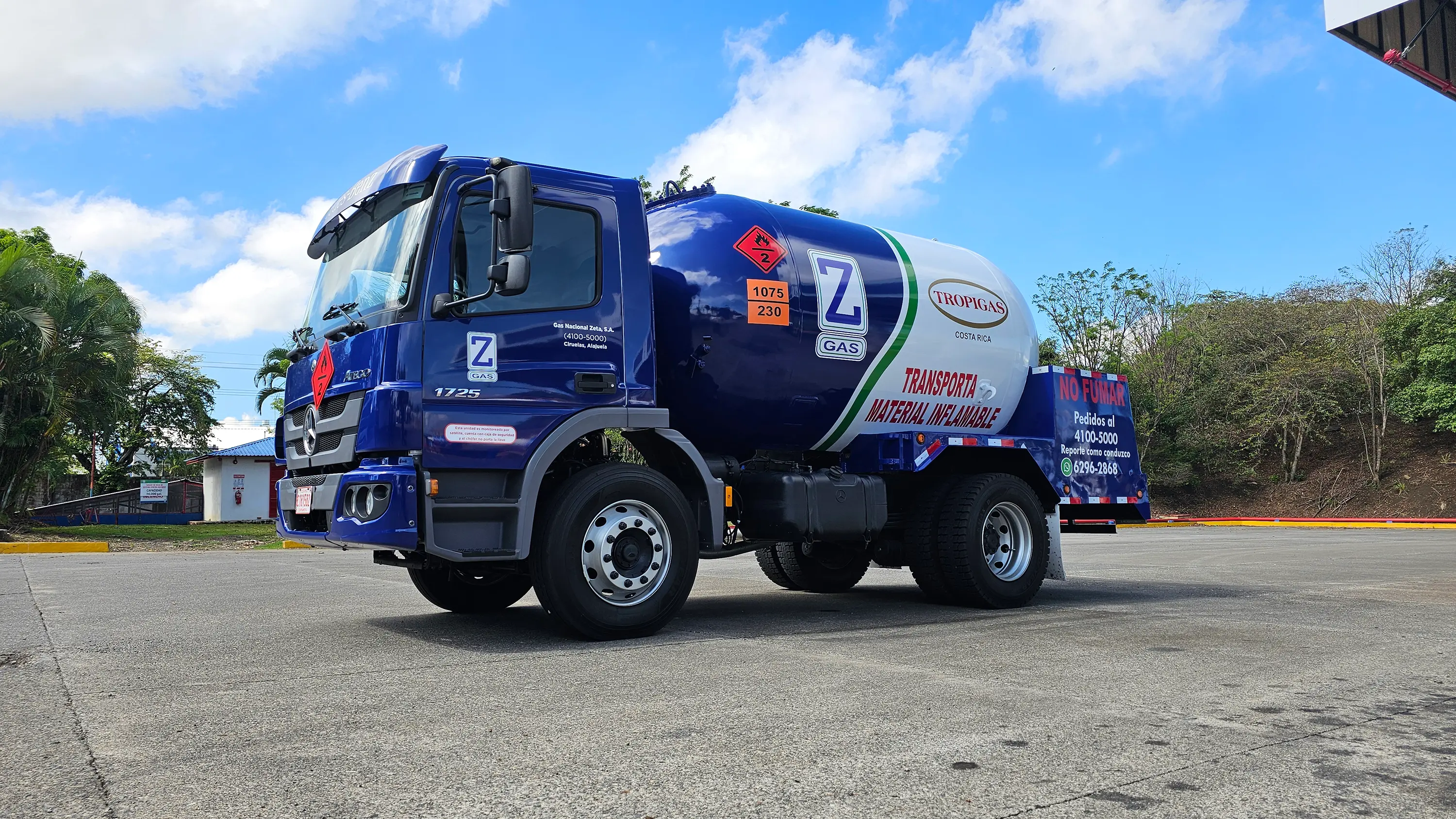 Rotulación de flotillas y estación de servicio